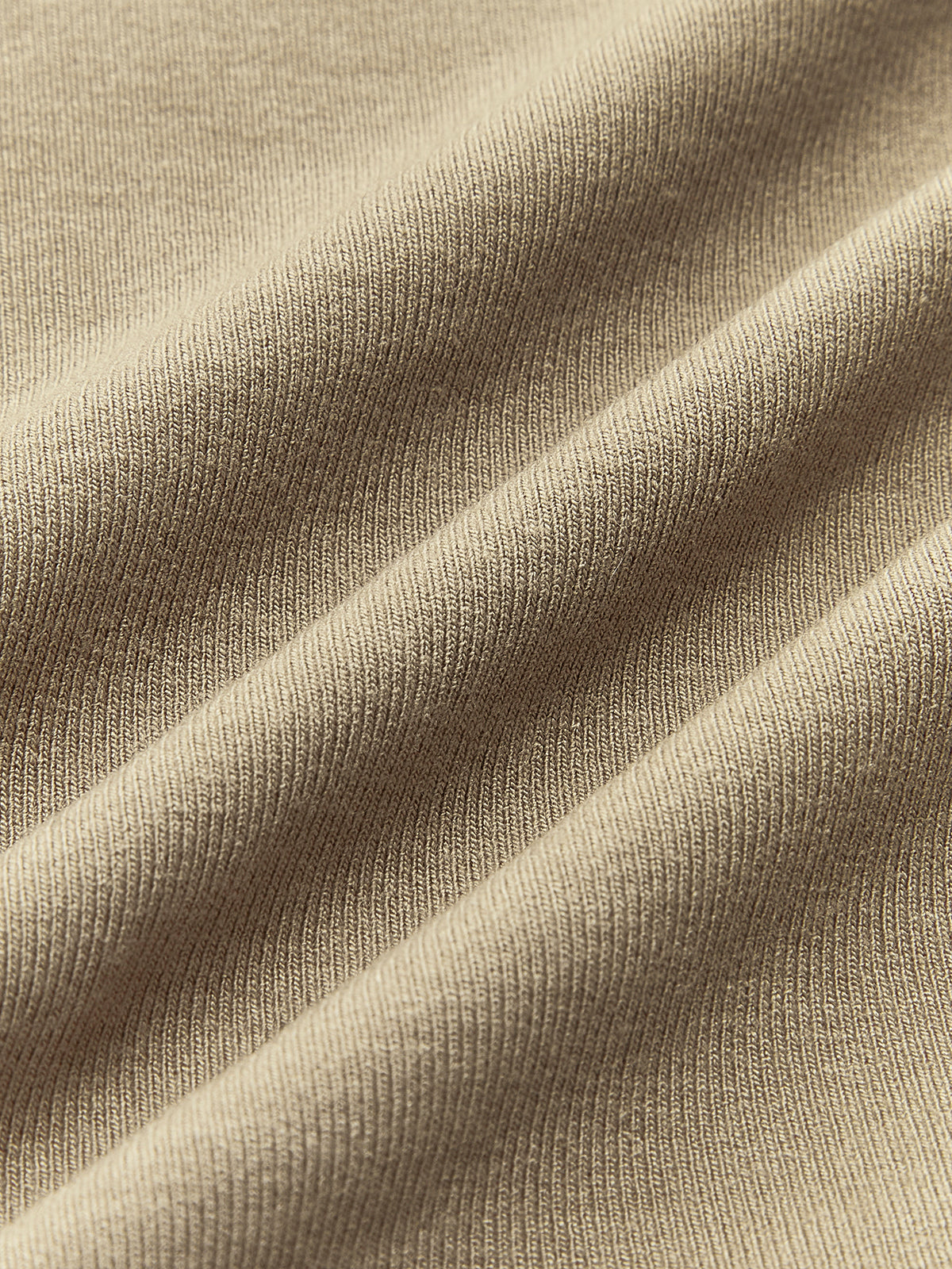 Ribbed Knit Long Sleeve Asymmetric Shirt – Slim Fit Top with Contemporary Neckline