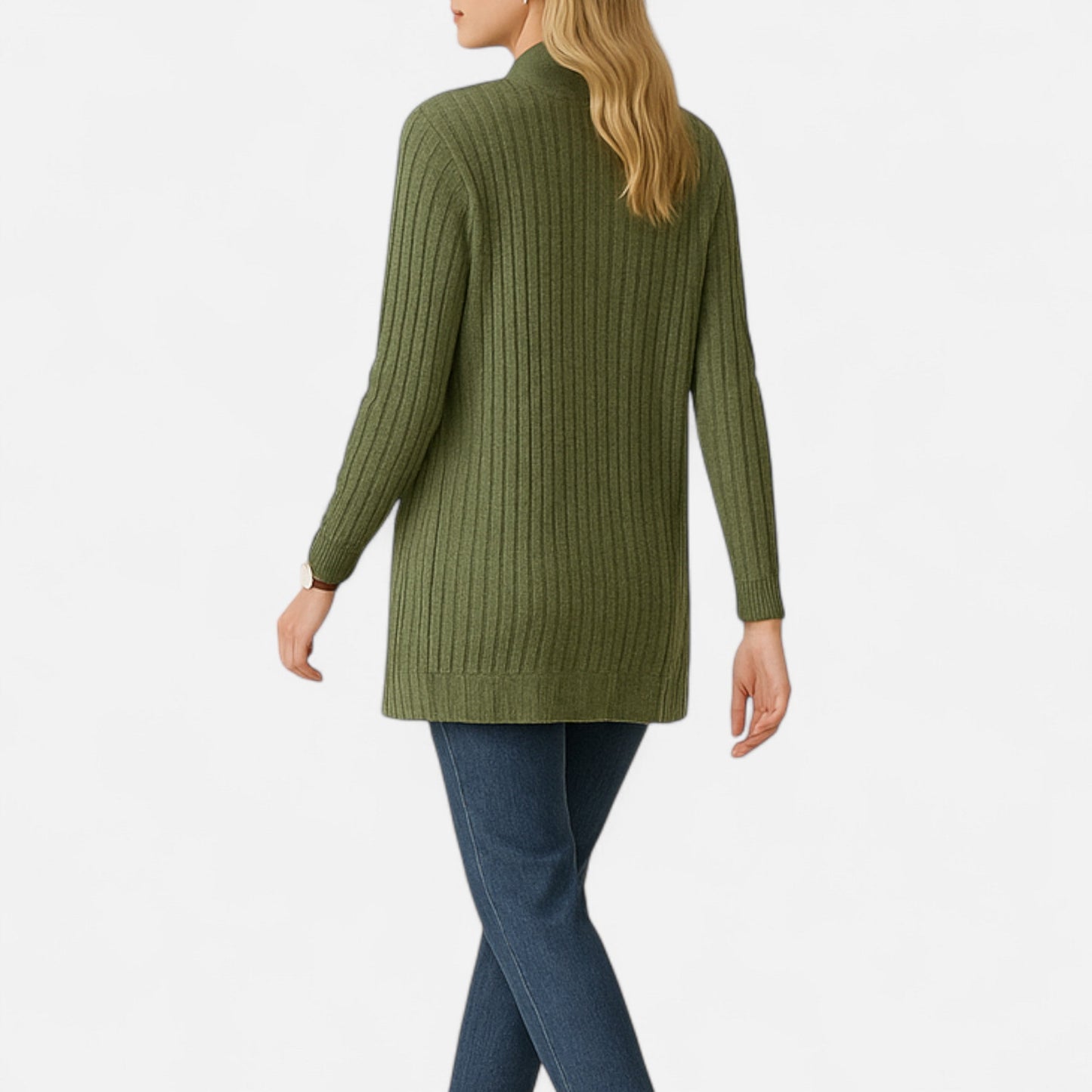 Women’s Essential Knit Cardigan – Soft Long-Sleeve Open-Front Sweater