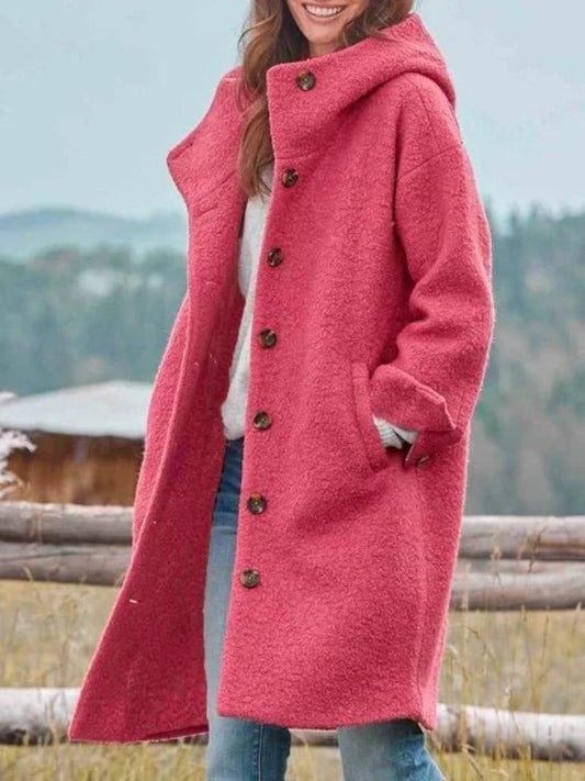 Teddy Oversized Coat – Soft Fleece Long Jacket for Effortless Chic